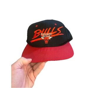 Chicago Bulls Vintage Licensed AJD Signature Snapback Hat Cap NBA Official